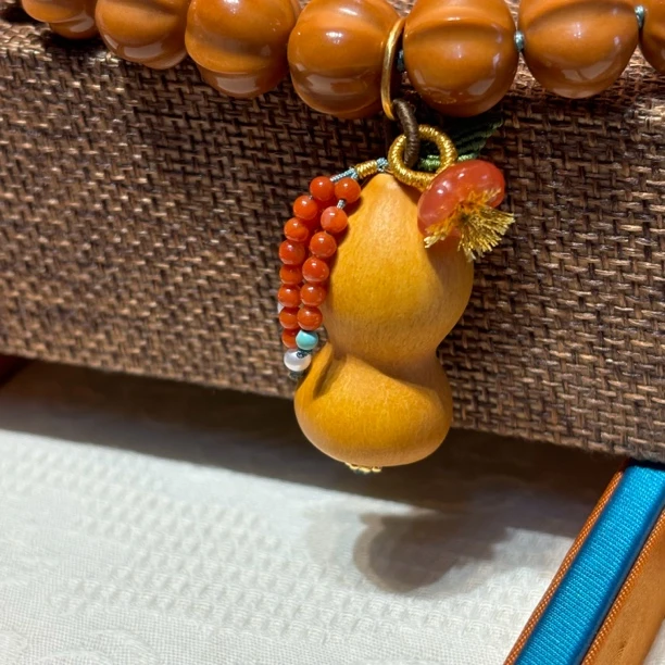 X-609小璐仙仙如意坊手工编织葫芦小挂件小提溜