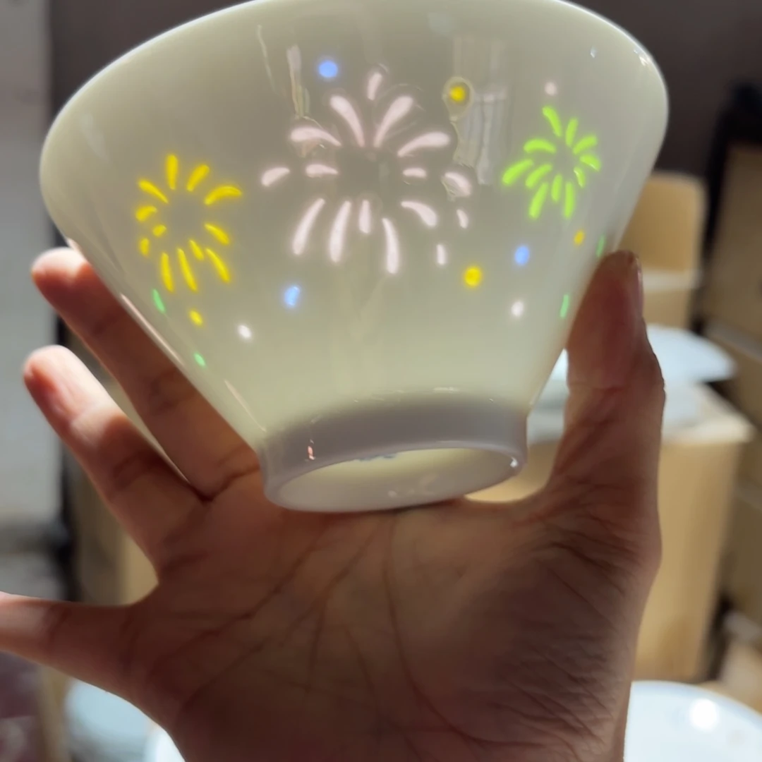 玉瓷景德镇陶瓷微瑕两只