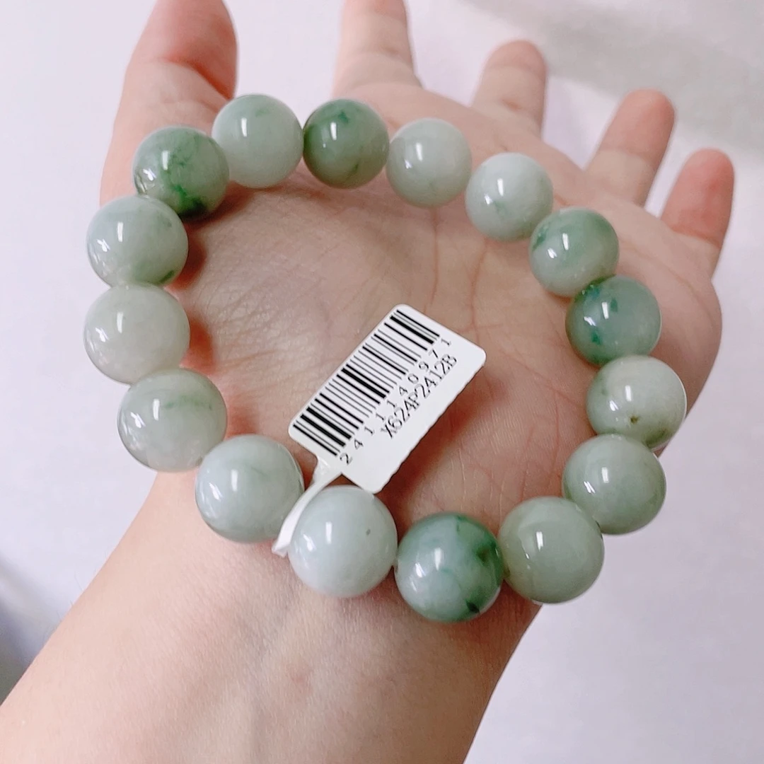 定制翡翠未镶嵌珠串