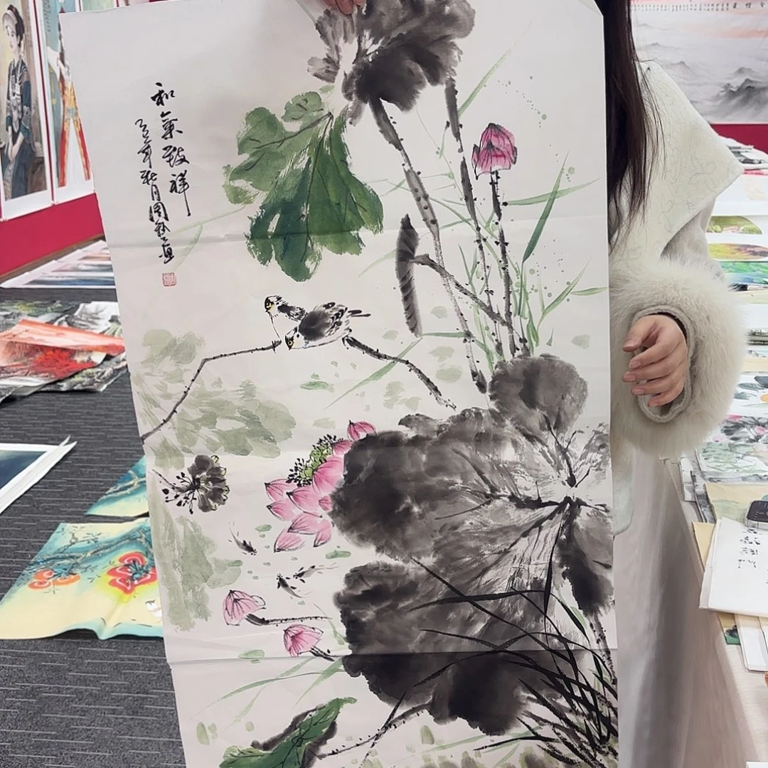 国画国画作品纯手绘