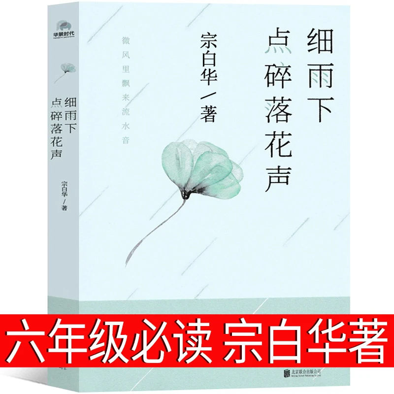 细雨下 点碎落花声宗白华著六年级上册必读课外书图书经典书中文
