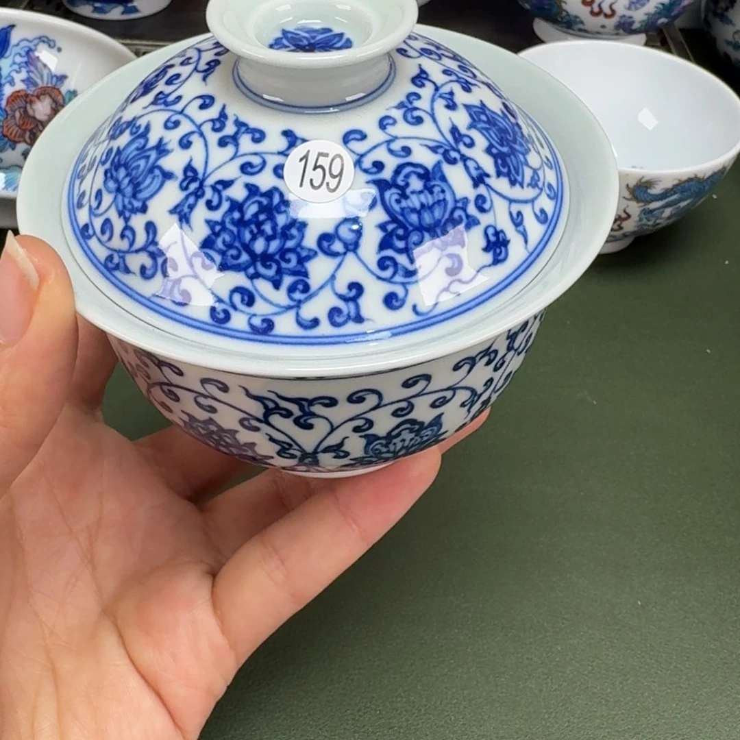 沙沙手工手绘茶具159