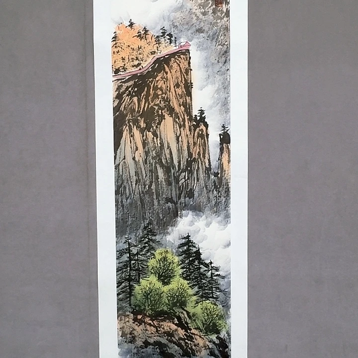 国画亲笔手绘放心去藏