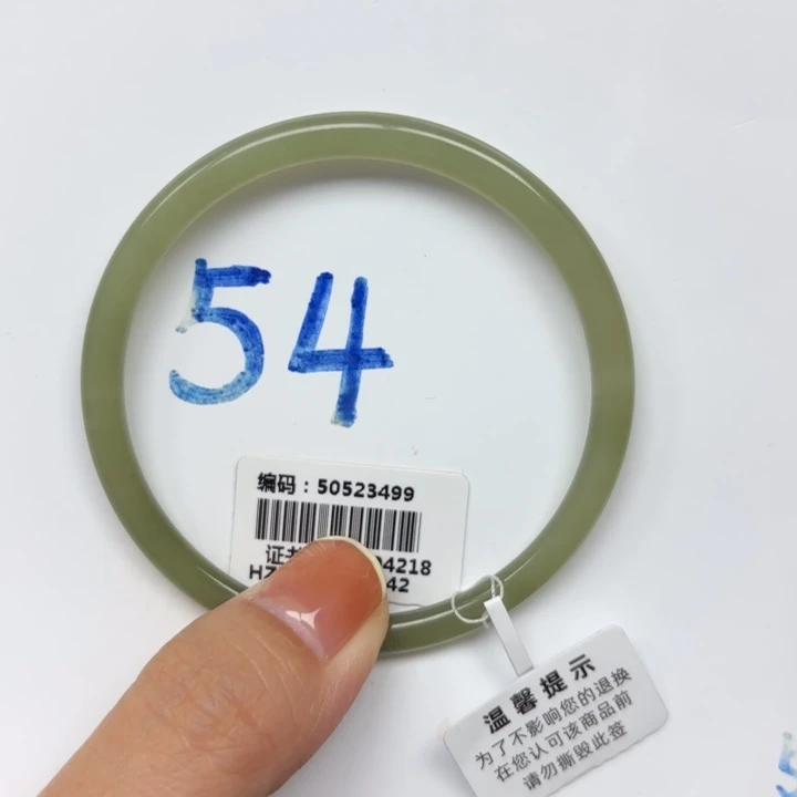 未镶嵌手镯和田玉3499