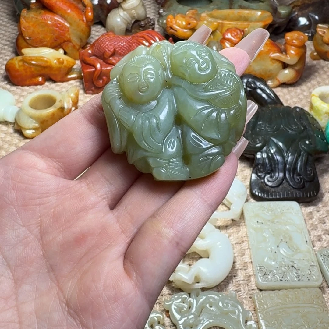 吊坠白玉菩提挂件