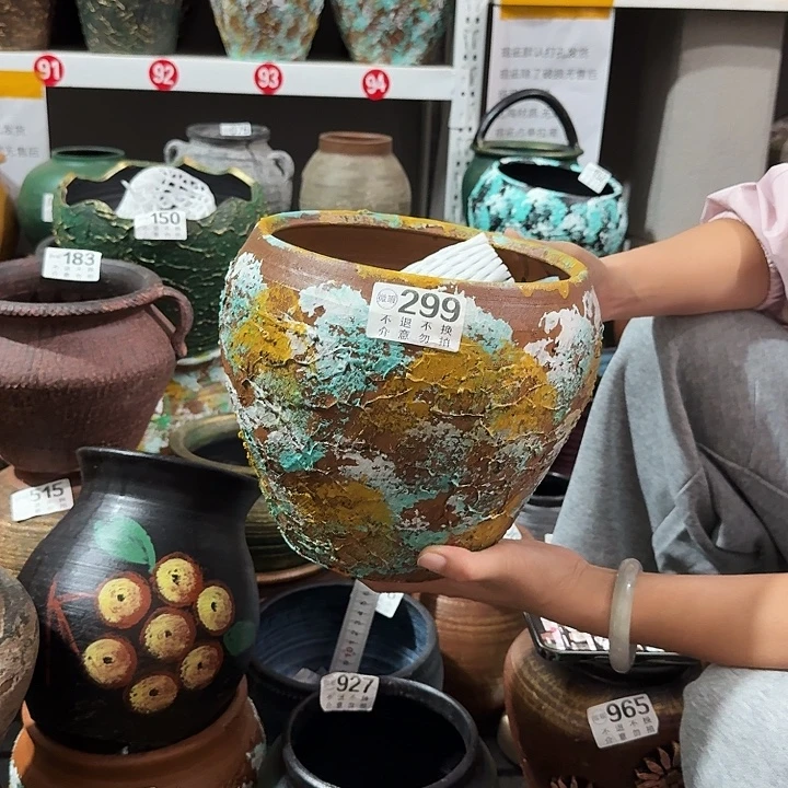 23彩绘高度20口径20