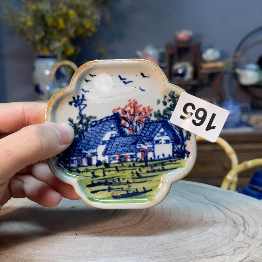 杯素浅陶瓷手工手绘