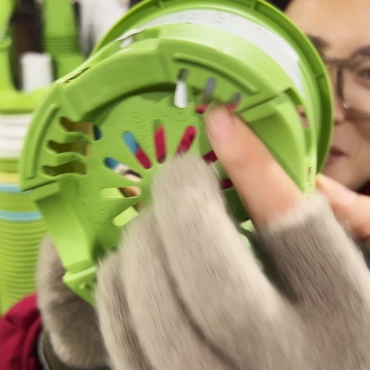 正品圆控根口15高15白色无托10个