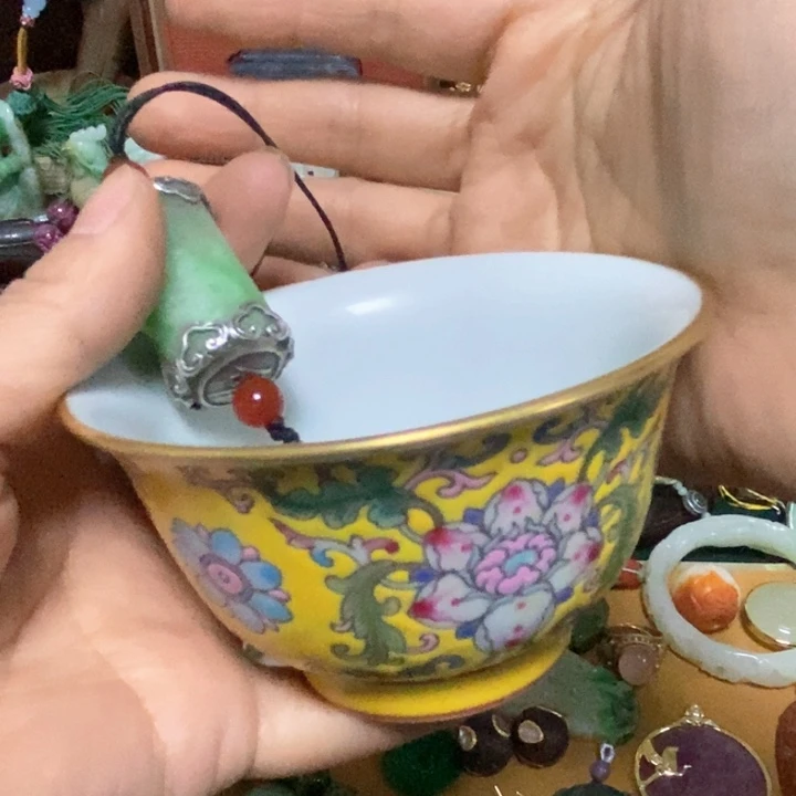 瓷片吴****活精美好好看漂亮大器