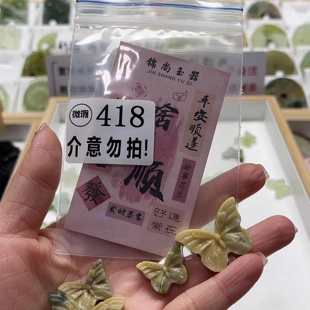 未镶嵌蛇纹石玉颈饰