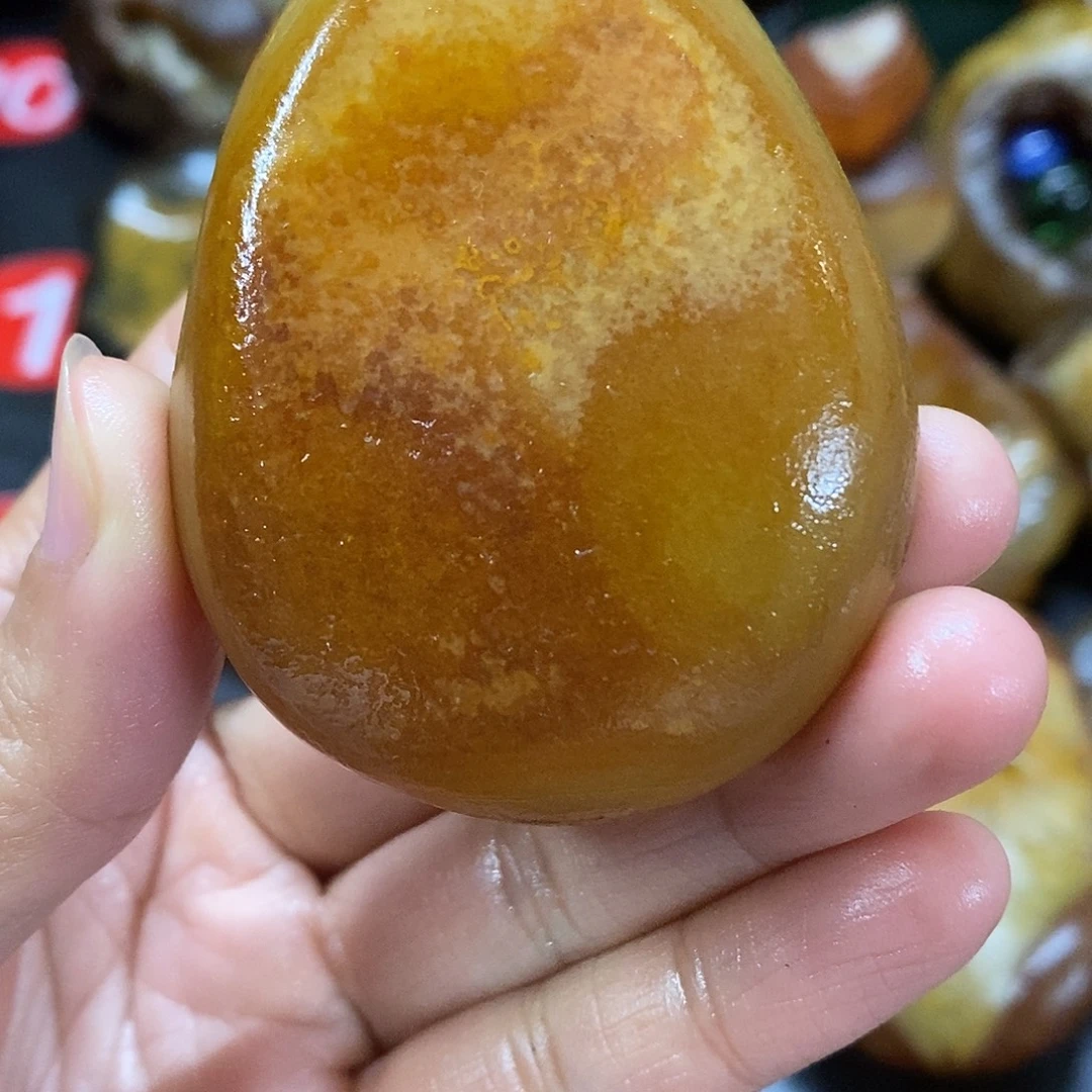 玛瑙/玉髓未镶嵌手把件