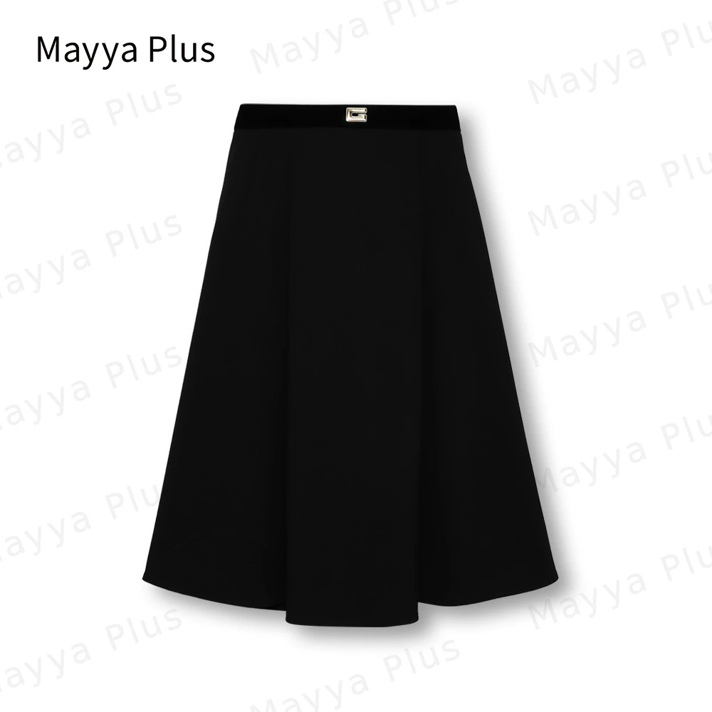 【法式裙】Mayya Plus麦芽定制气质显瘦百搭款热力感半裙32348256