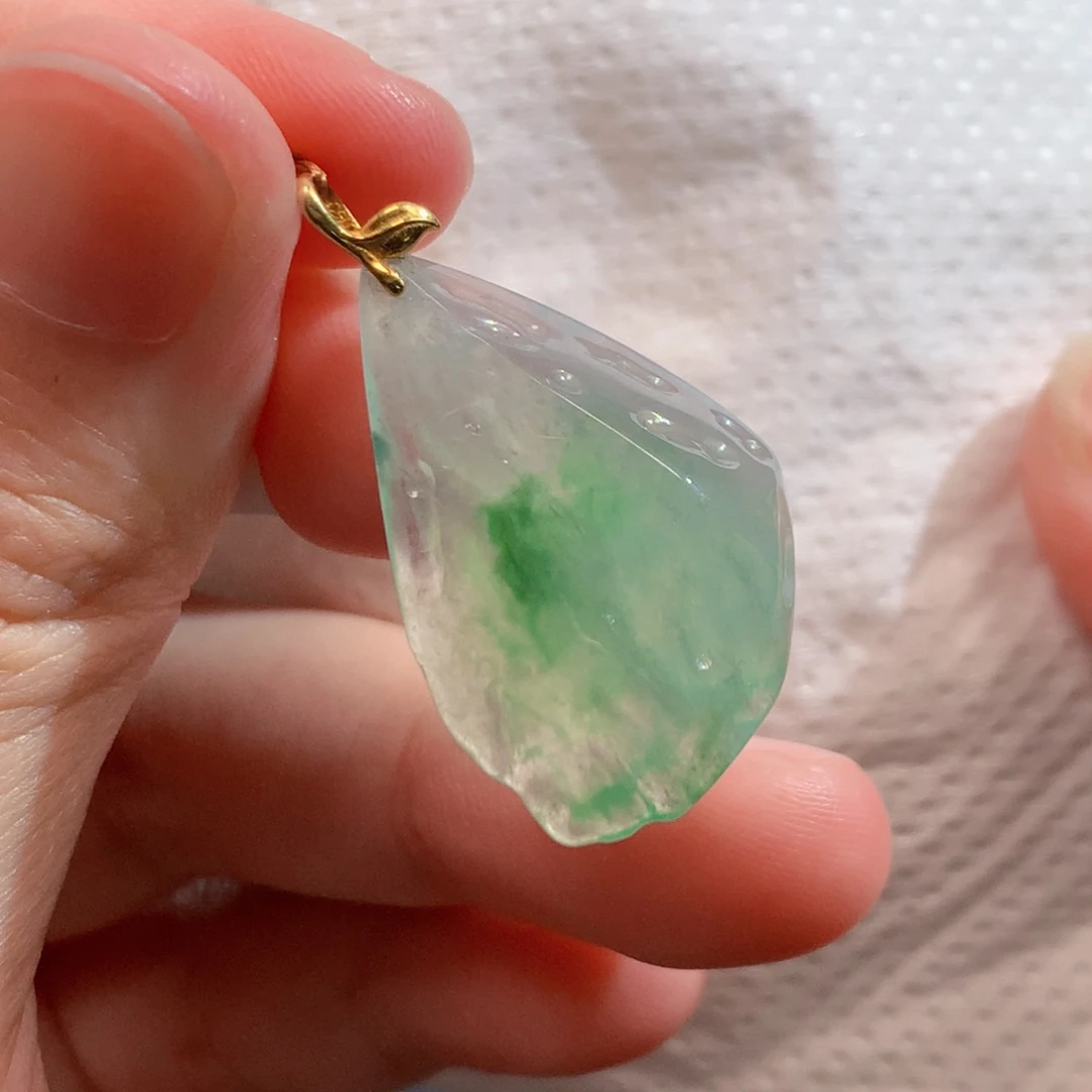 翡翠未镶嵌吊坠(不含链)634