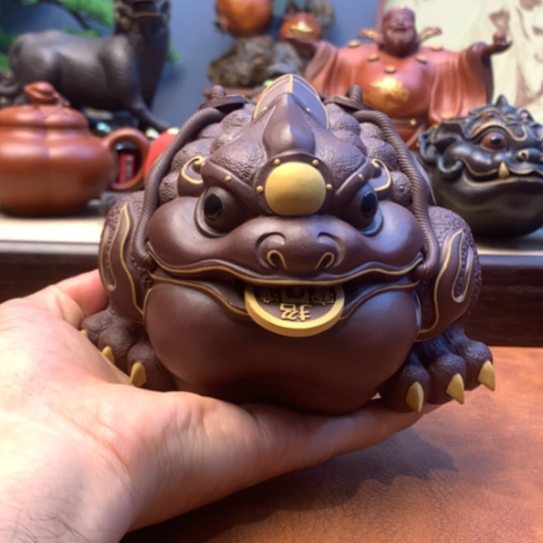 【闪购商品】紫砂茶宠紫砂壶手工艺制作