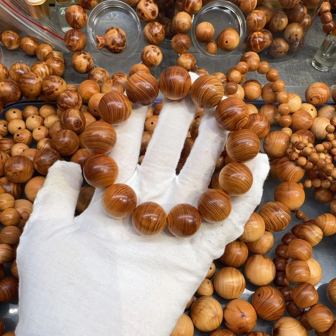 时***梦柏木（崖柏）1.8太行崖柏手串