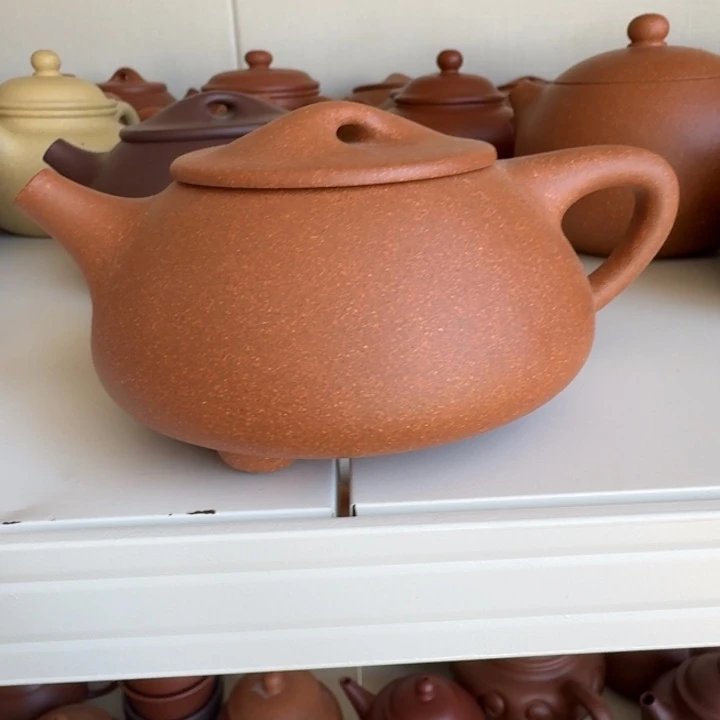 紫砂茶杯将坡石瓢260cc