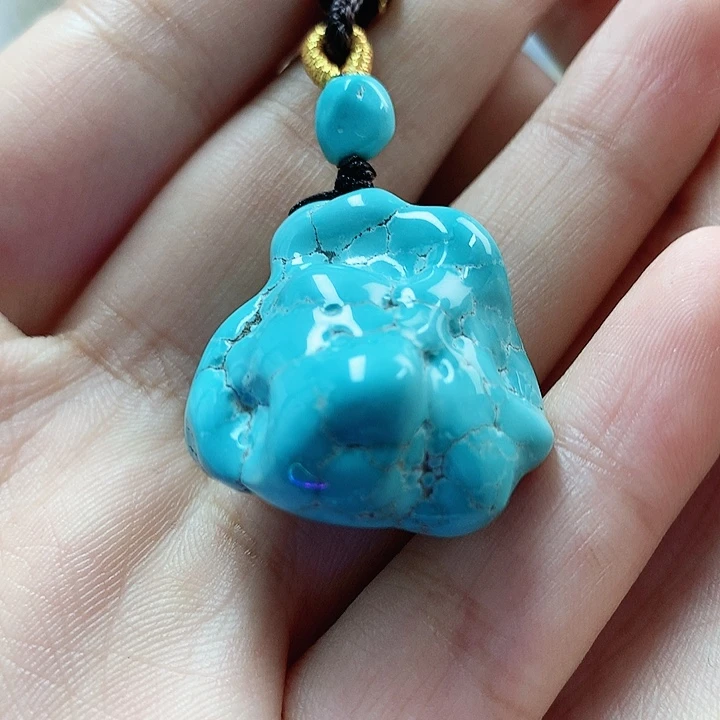 未镶嵌绿松石珠宝奇石