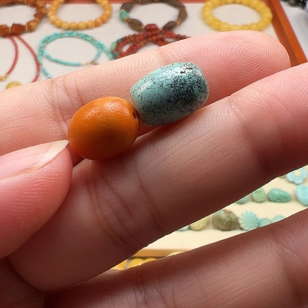 L***u未镶嵌吊坠(不含链)琥珀
