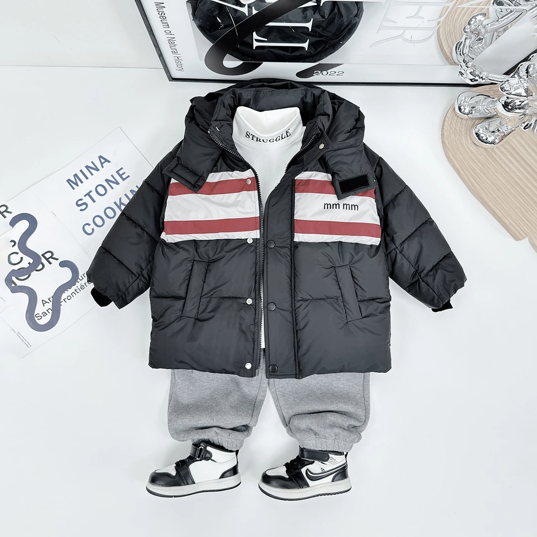 儿童棉服男童冬款加厚棉衣2023新款冬装 D-DM99728 悠悠童话童装