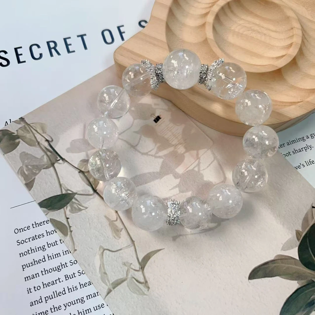 （拍2单）白阿赛爆闪简约送礼女款时尚手串原创设计ZDYSJ00502