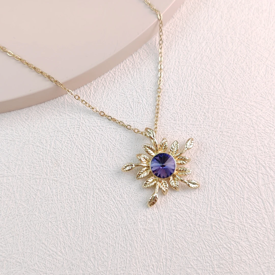 XUPING/旭平首饰 合金项链 【潘生福利】时尚百搭叶子 X000870794