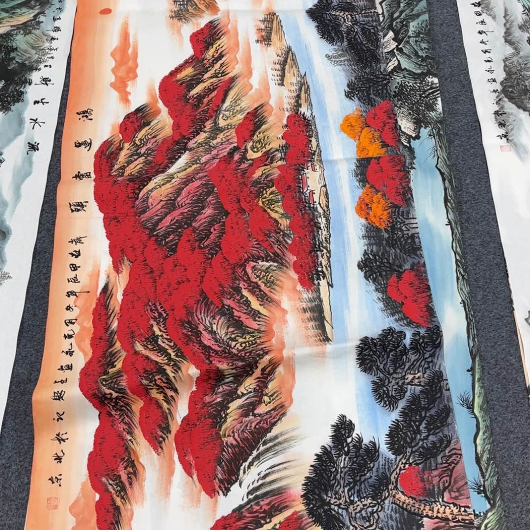 国画国画山水作品欣赏