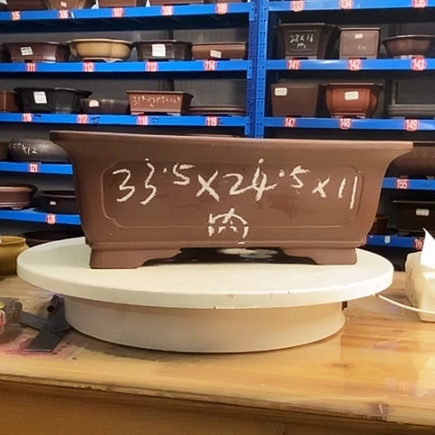 紫砂花盆宜兴紫砂工艺品