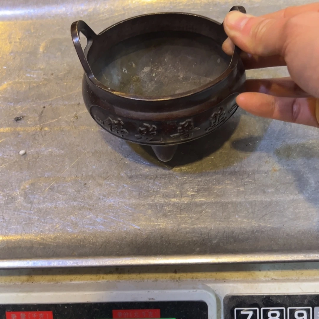 黄铜摆件，文房摆件