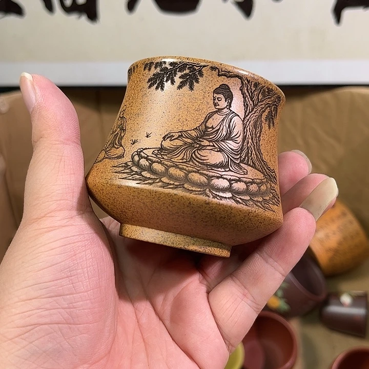 茶杯紫砂全手工紫砂主人杯