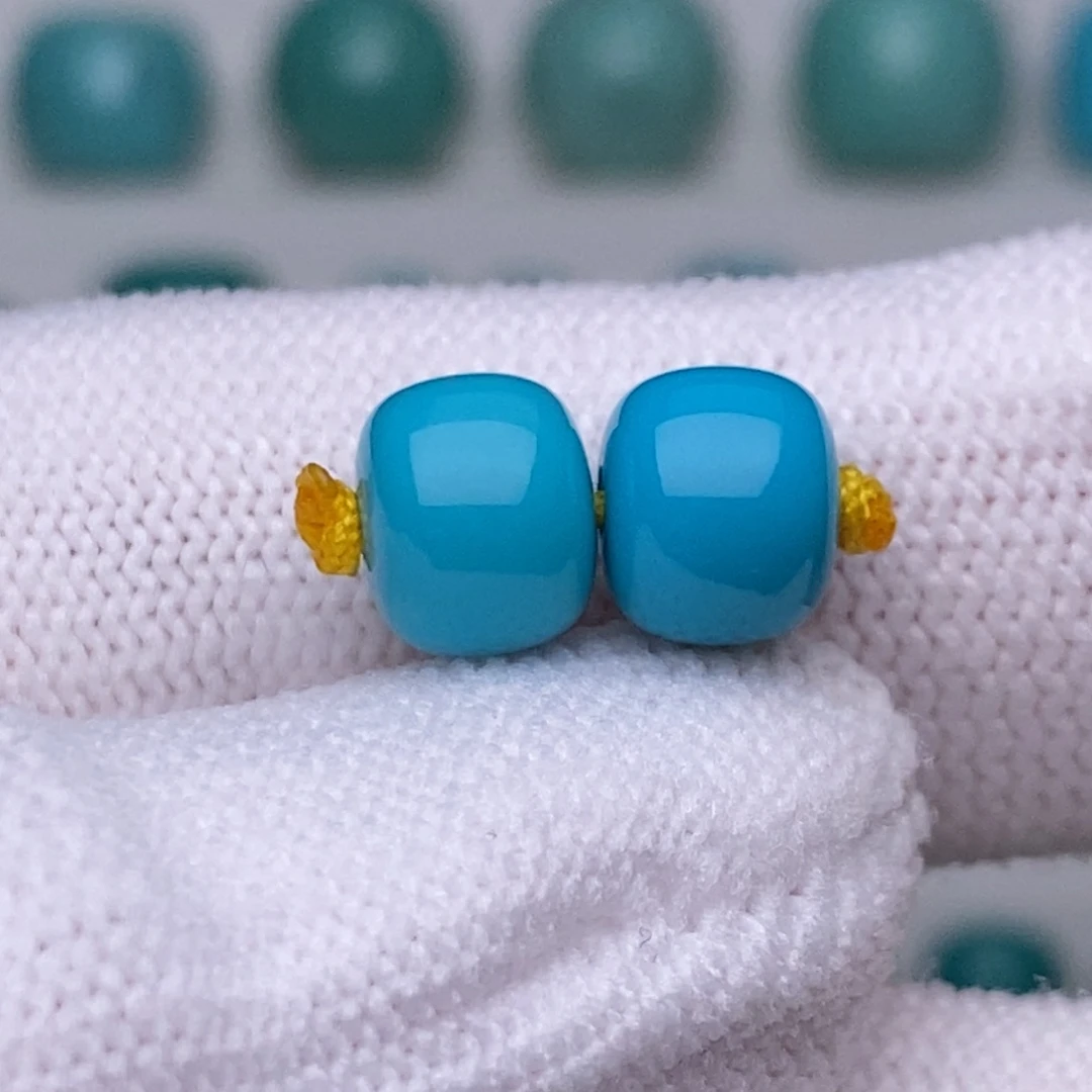 未镶嵌绿松石绿松石7.4mm