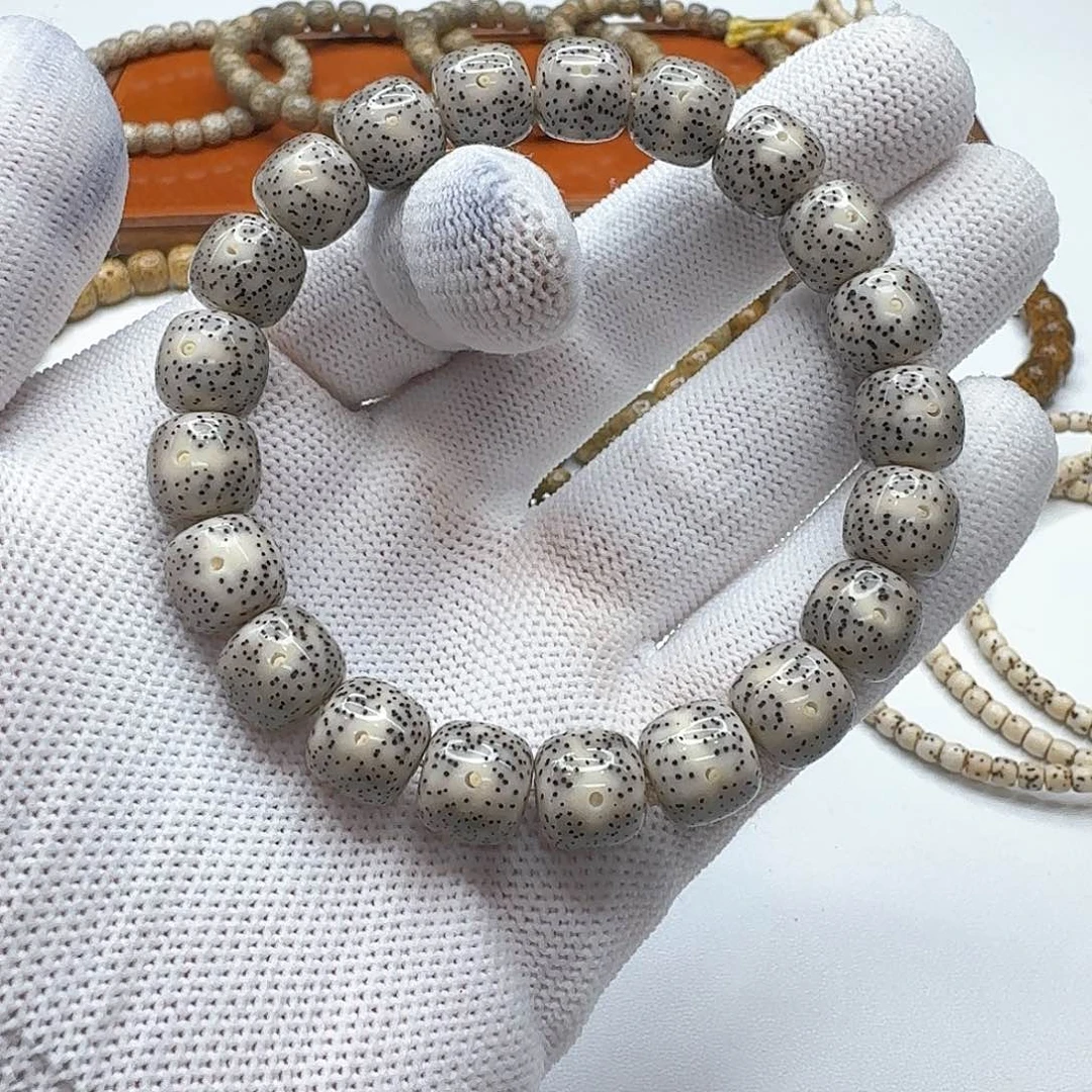 星月菩提吊坠6梵天糯冰石玉针尖星11左右单圈