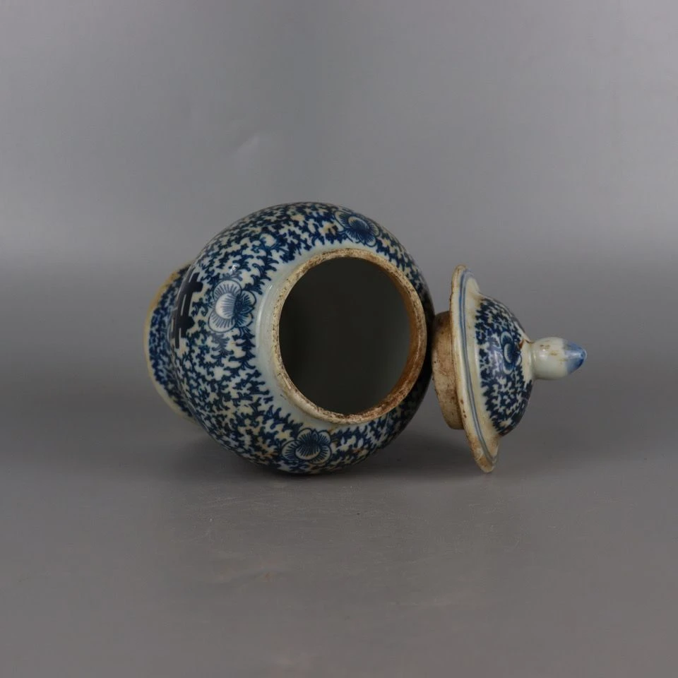 瓷器摆件套装瓷器罐子