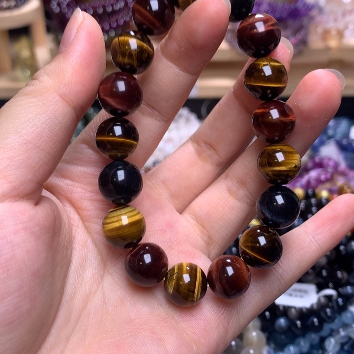 未镶嵌手串水晶12.0虎眼