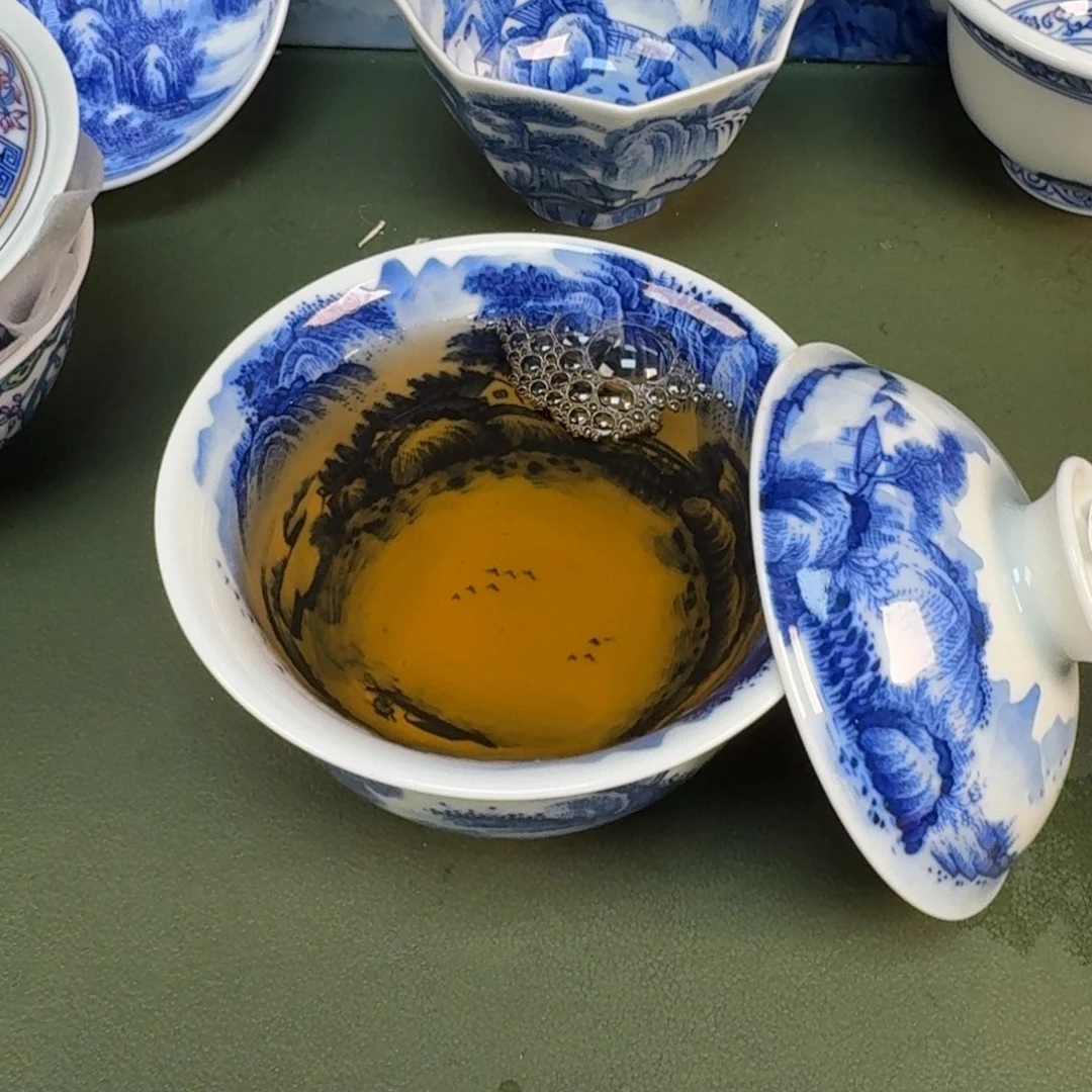 景德镇纯手绘茶具圆圆290