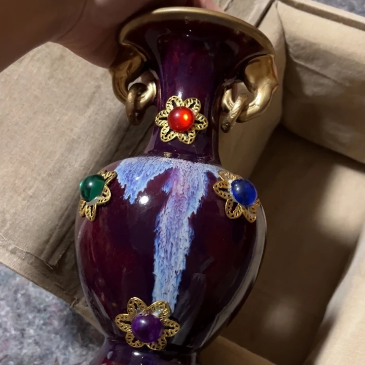 瓷片都是自己家的拍就完