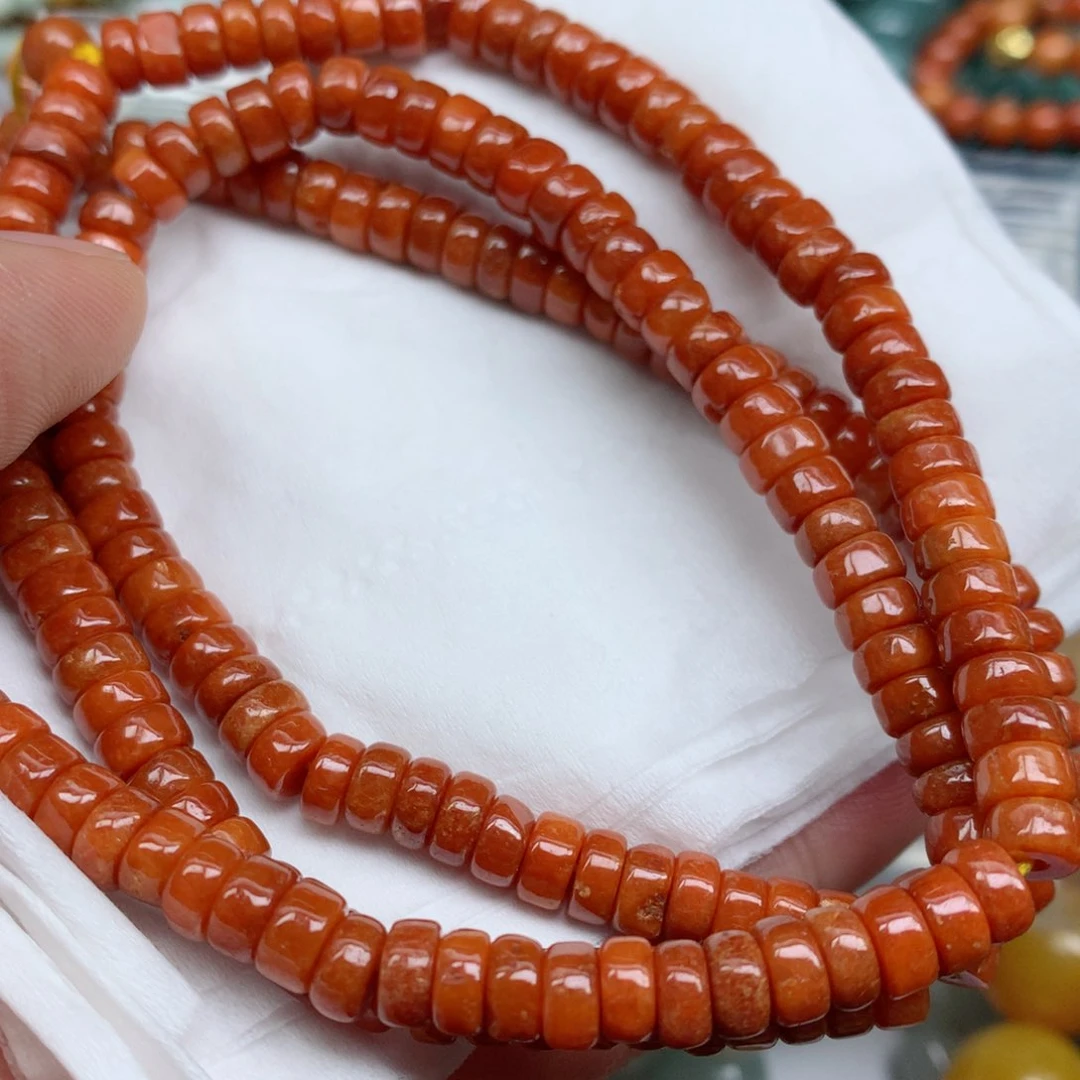 翡翠未镶嵌颈饰手串