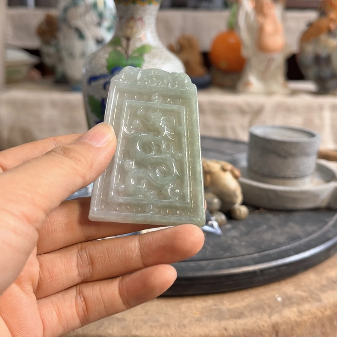 港***饰瓷片明玉家的老物件