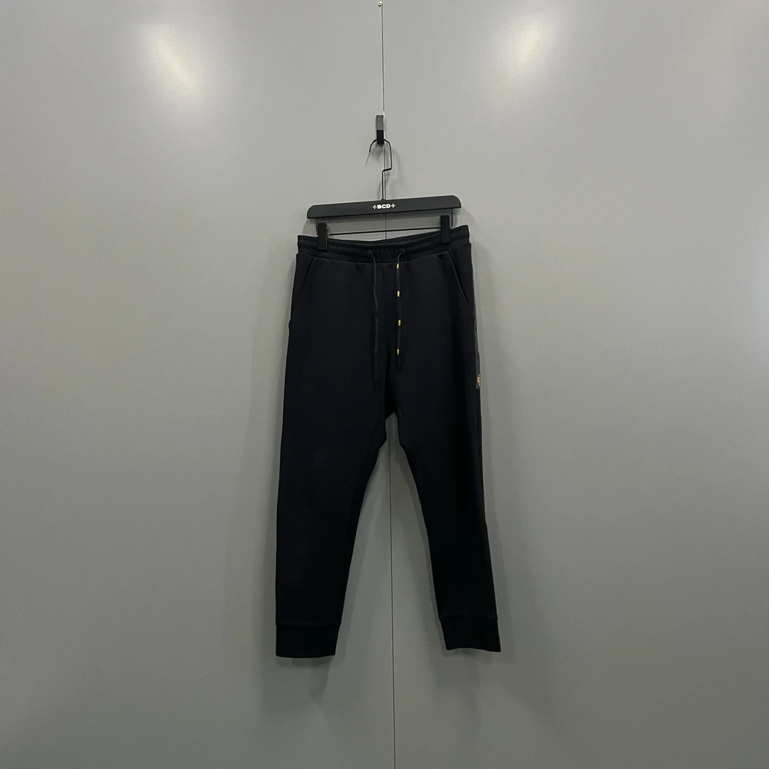 95新 FENDI/芬迪 bc910 206547 侧边抽绳束脚裤 46码