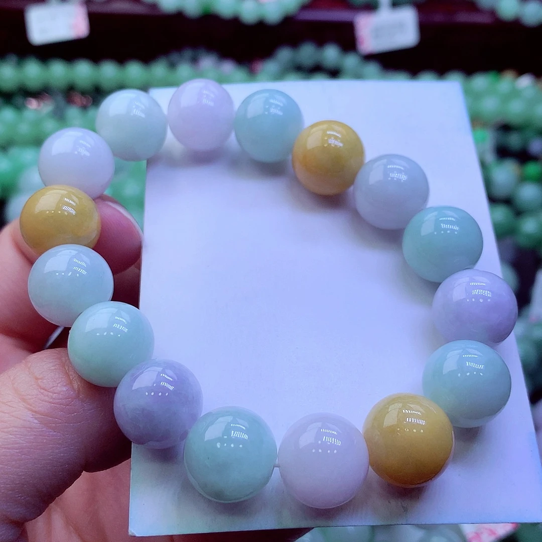 翡翠未镶嵌毛衣链