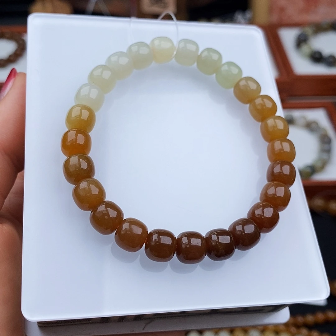 和田玉手链未镶嵌