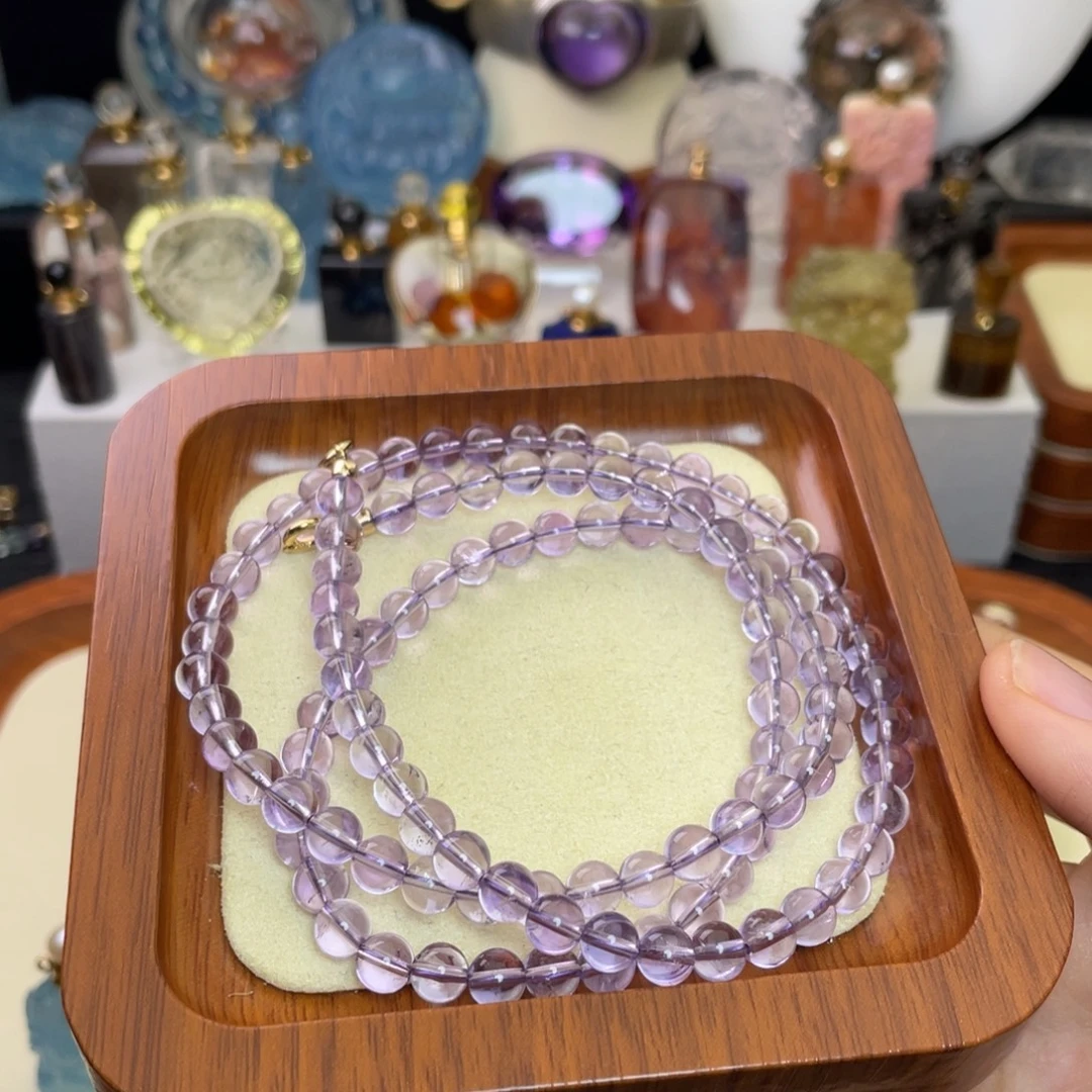 竹***月未镶嵌颈饰水晶天然水晶吊坠237