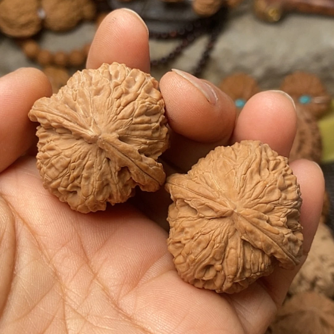 【闪购商品】把件文玩核桃白狮子36