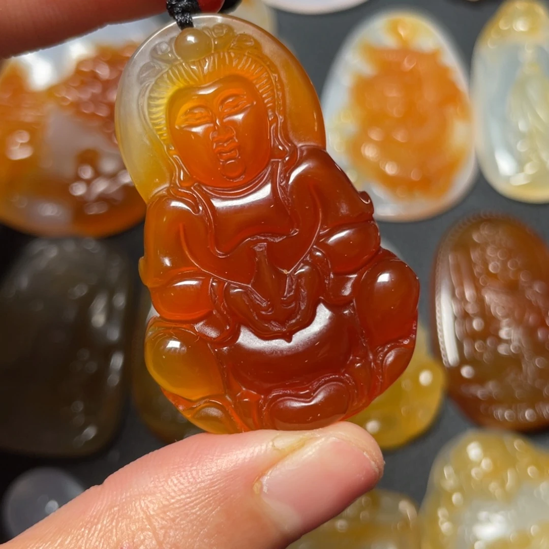 玛瑙/玉髓未镶嵌颈饰