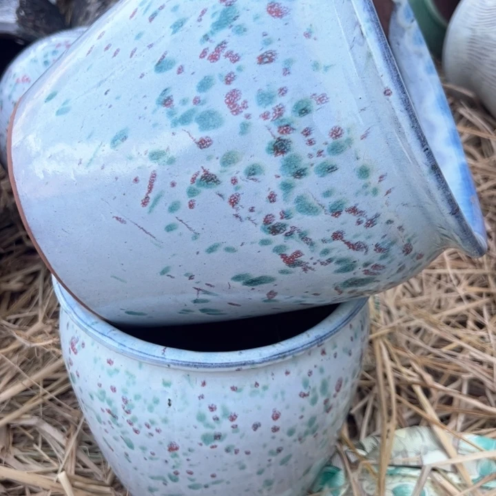 紫砂兰花盆高20口20