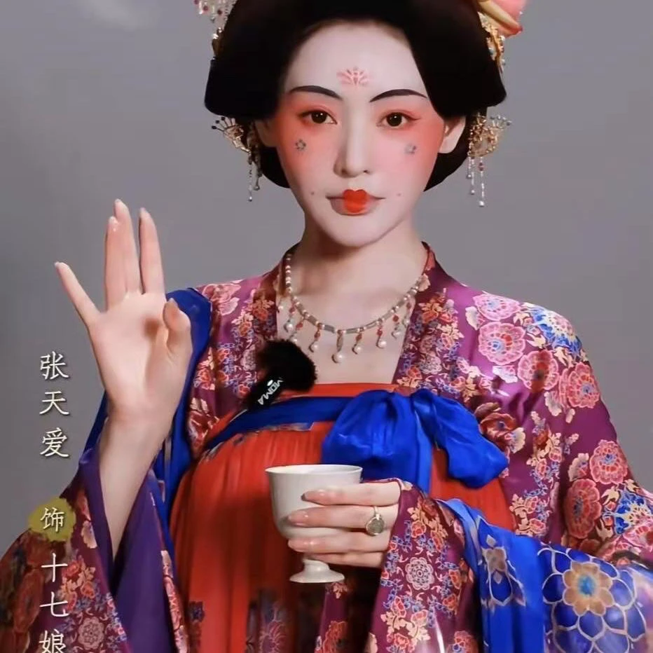 电视剧长安的荔枝张天爱同款复原唐制汉服女套装齐胸襦裙飘逸春夏