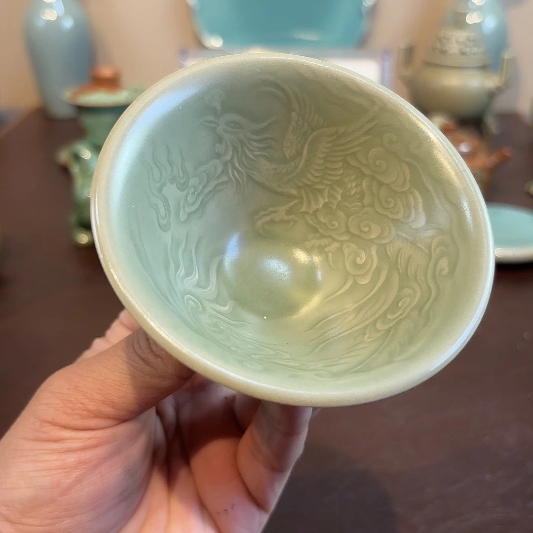 瓷片龙泉青瓷福利青瓷