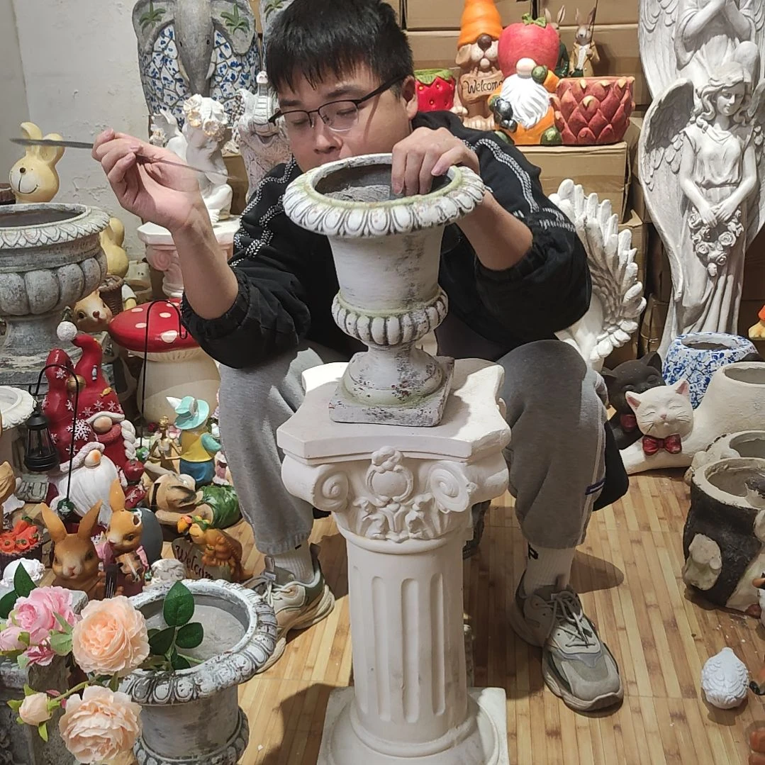 合成树脂高26厘米罗马盆