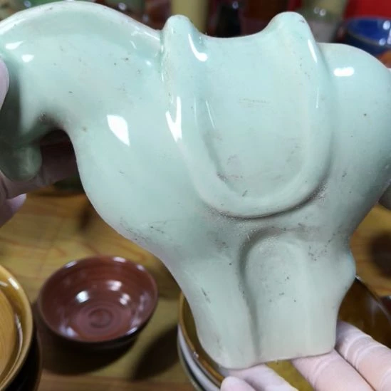 青***再瓷片磁州窑五厂盘碗壶杯有瑕疵