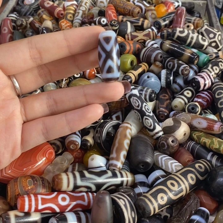 玛瑙/玉髓颈饰足银镀金镶嵌93