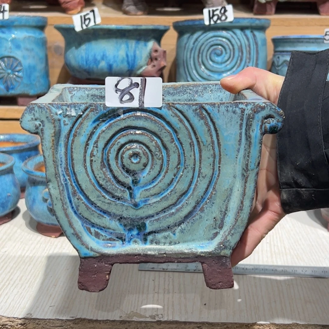 尚雅陶坊多肉花盆，内口径14×9.5